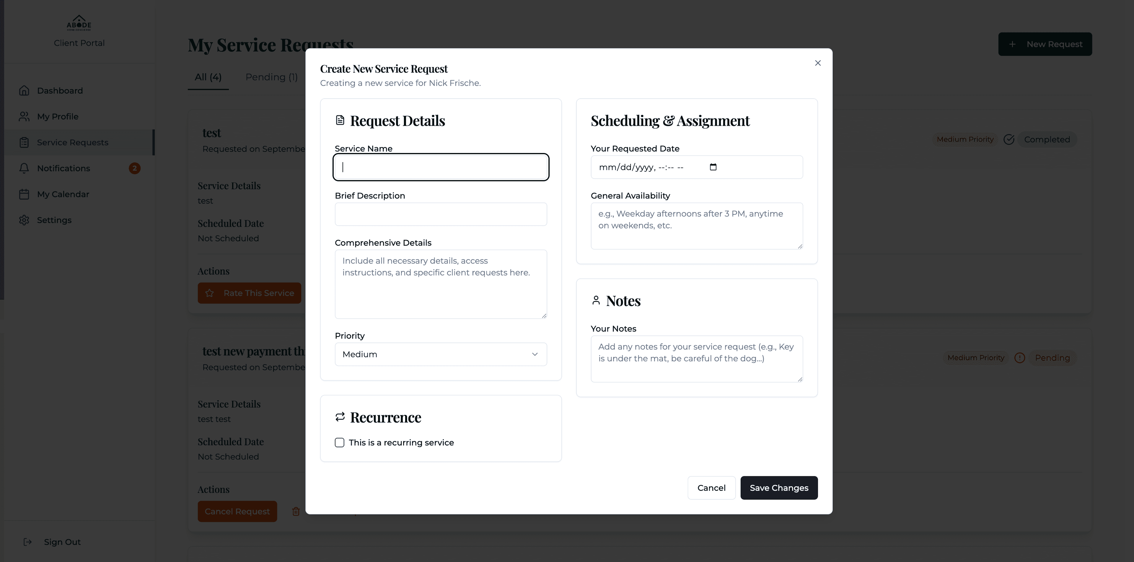 Project screenshot 1